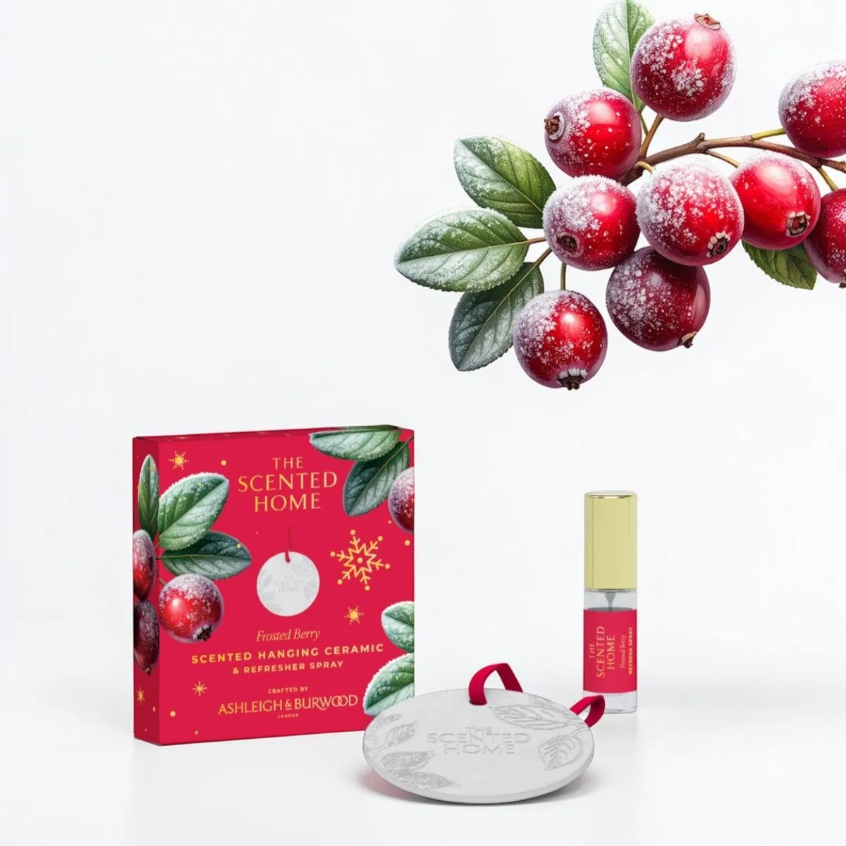 Ashleigh & Burwood Frosted Berry Hanging Ceramic Extra Image 3