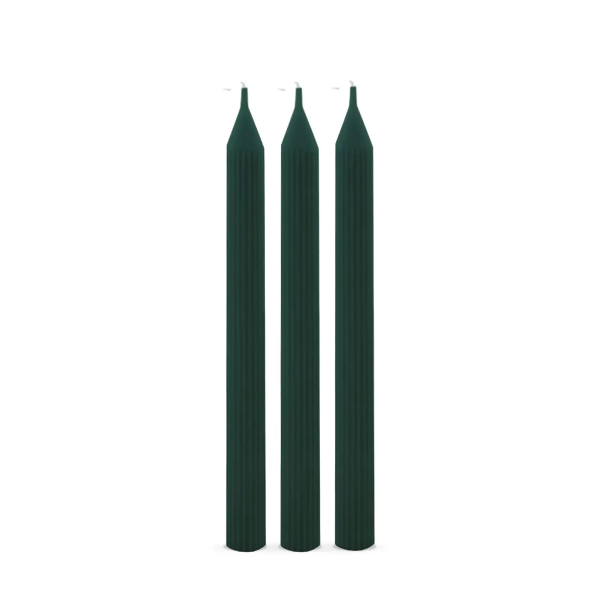 Ashleigh & Burwood Festive Fir & Cedarwood Scented Dinner Candles (Pack of 3) Extra Image 2