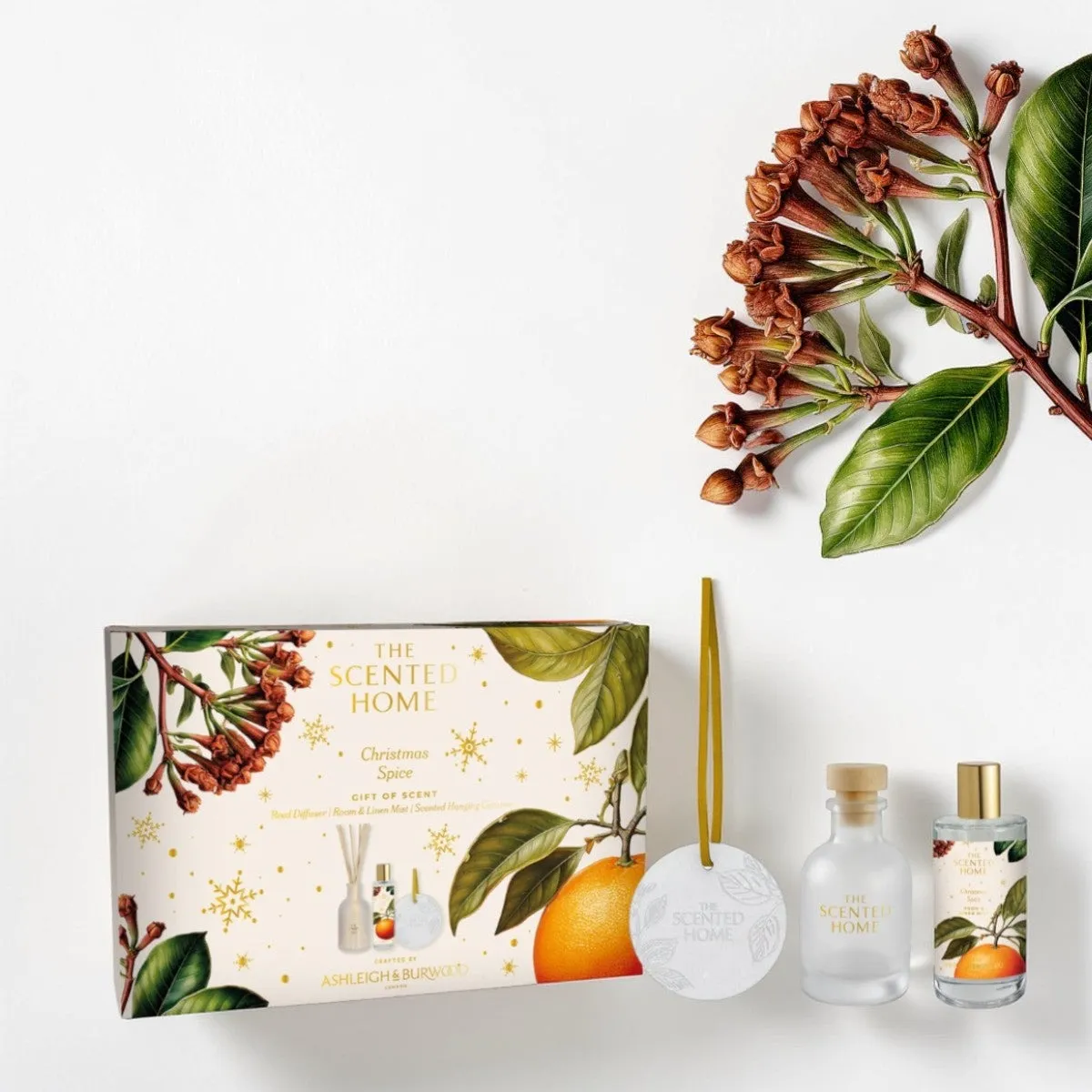 Ashleigh & Burwood Christmas Spice Scented Home Gift Set Extra Image 1