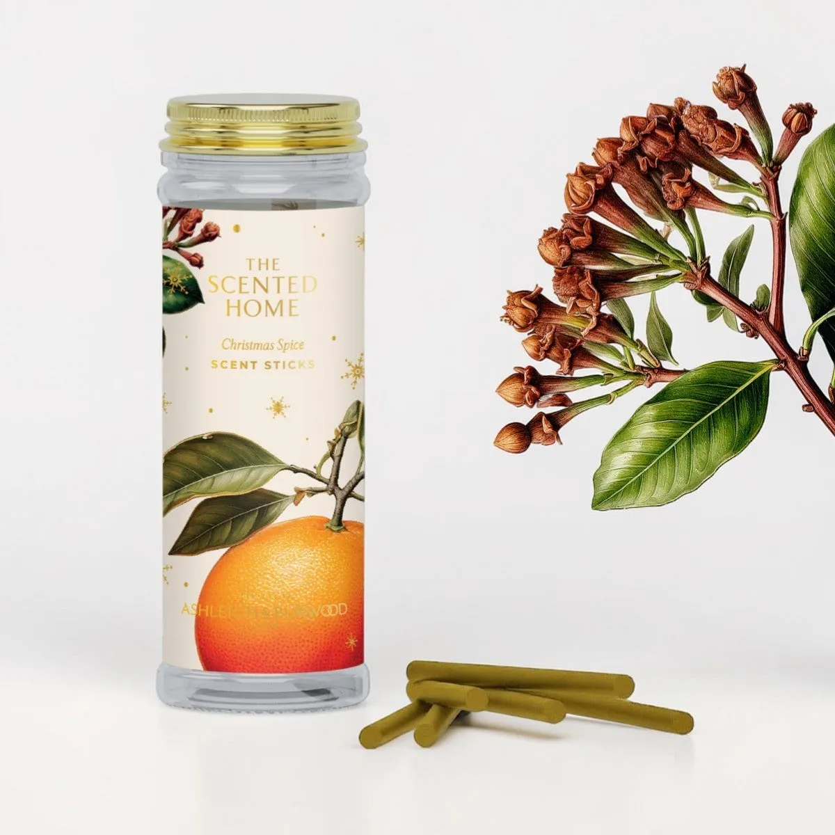 Ashleigh & Burwood Christmas Spice Scent Sticks Extra Image 1