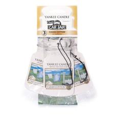 Yankee Candle Clean Cotton Car Jar Air Freshener (Pack of 3)