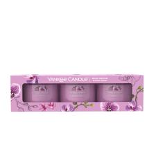 Yankee Candle Wild Orchid 3 Filled Votive Candle Gift Set