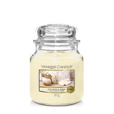 Yankee Candle Soft Wool & Amber Medium Jar