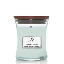 WoodWick Sagewood & Seagrass Small Hourglass Candle