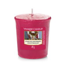 Yankee Candle Sparkling Winterberry Votive Candle