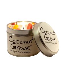 Lily-Flame Coconut Grove Tin Candle
