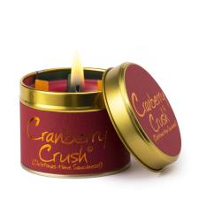 Lily-Flame Cranberry Crush Tin Candle