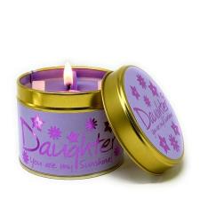 Lily-Flame Daughter Tin Candle