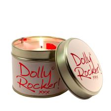 Lily-Flame Dolly Rocker Tin Candle