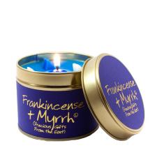 Lily-Flame Frankincense &amp; Myrrh Tin Candle