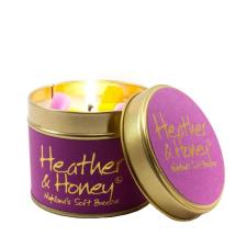 Lily-Flame Heather &amp; Honey Tin Candle