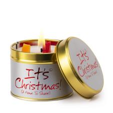 Lily-Flame It&#39;s Christmas Tin Candle