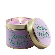 Lily-Flame Parma Violets Tin Candle