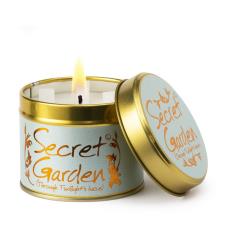 Lily-Flame Secret Garden Tin Candle