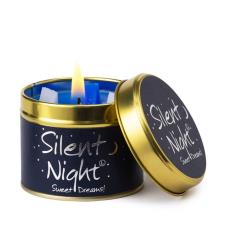 Lily-Flame Silent Night Tin Candle