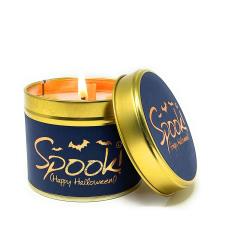 Lily-Flame Spook! Tin Candle