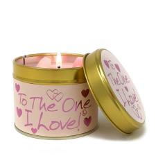 Lily-Flame To The One I Love Tin Candle