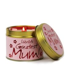 Lily-Flame World’s Greatest Mum Tin Candle