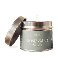 Pintail Candles Rosewater & Ivy Tin Candle