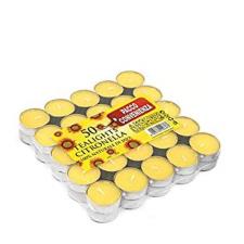 Price's Citronella Tealights (Pack of 50)