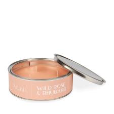 Pintail Candles Wild Rose &amp; Rhubarb Triple Wick Tin Candle