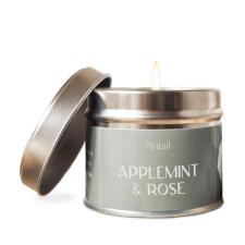 Pintail Candles Apple Mint & Rose Tin Candle