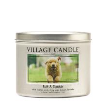 Village Candle Ruff &amp; Tumble Dog Tin Candle