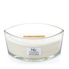 WoodWick White Tea & Jasmine HearthWick Ellipse Jar Candle