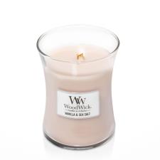 WoodWick Vanilla &amp; Sea Salt Medium Hourglass Candle