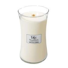 WoodWick White Tea &amp; Jasmine Large Hourglass Candle