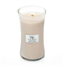 WoodWick Vanilla & Sea Salt Large Hourglass Candle