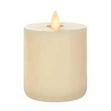 LightLi Vanilla Honey LED Pillar Candle 10cm x 8cm