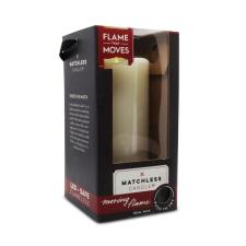 Matchless Vanilla Honey LED Pillar Candle 16.5cm x 7.6cm