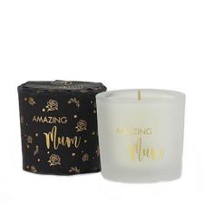 Ashleigh & Burwood Amazing Mum Wrapped Mini Candle