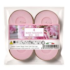 Petali Rose Maxi Tealights (Pack of 4)