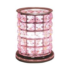 Aroma Pink Crystal Touch Electric Wax Melt Warmer