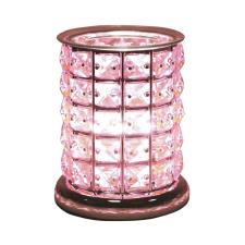 Aroma Pink Crystal Touch Electric Wax Melt Warmer