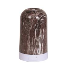 Aroma Deep Red Marble LED Ultrasonic Electric Essential Oil Diffuser