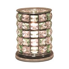 Aroma Green Check Crystal Touch Electric Wax Melt Burner