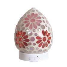 Aroma Pink Floral LED Ultrasonic Electric Essential Oil Diffuser