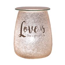 Aroma &#39;Love Is The Light Of Life&#39; Electric Wax Melt Warmer