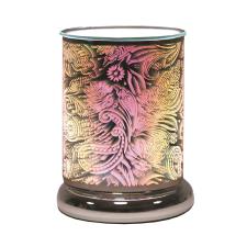 Aroma Paisley Cylinder 3D Electric Wax Melt Warmer