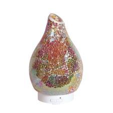 Aroma LED Rainbow Crackle Ultrasonic Electric Essential Oil Diffuser