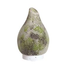 Aroma LED Jade Crackle Ultrasonic Electric Essential Oil Diffuser