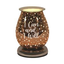 Aroma I Can and I Will Burnt Copper Touch Electric Wax Melt Warmer