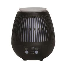 Aroma LED Dark Wood Effect Bulb Grill Ultrasonic Electric Oil Diffuser