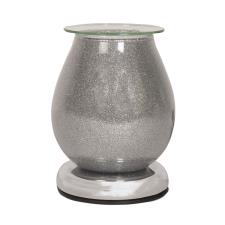 Aroma Silver Sparkle Touch Electric Wax Melt Warmer