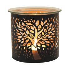 Aroma Black Tree of Life Jar Sleeve &amp; Wax Melt Warmer