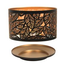 Aroma Silhouette Black Leaves Shade & Tray