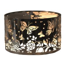 Aroma Silhouette Silver Carousel Butterfly Shade 